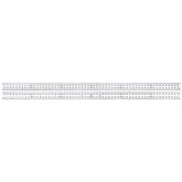 Starrett - 600mm Blade Satin Chrome MM Only | CB600-35